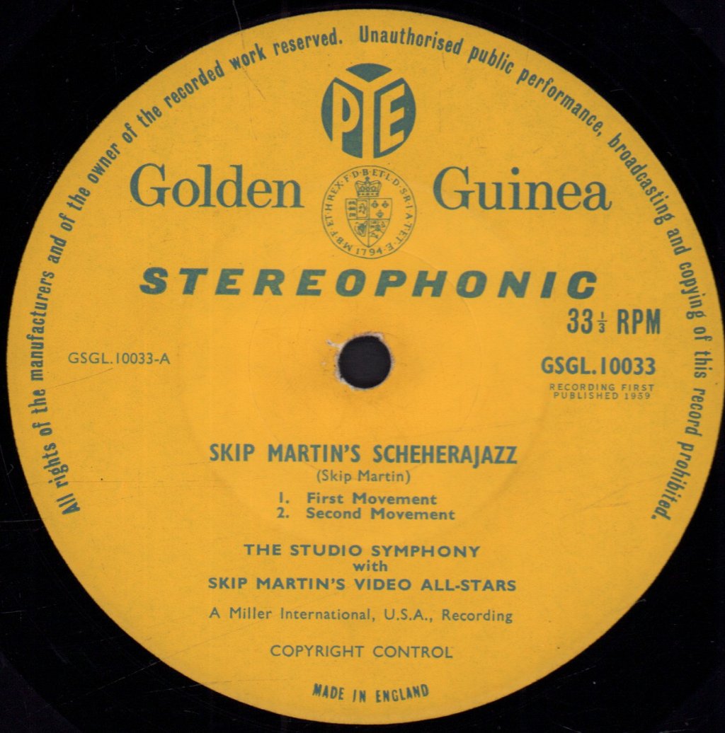 Skip Martin - Scheherajazz - Lp