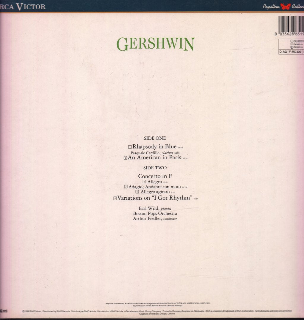 George Gershwin - Fiedler Conducts Gershwin - Lp