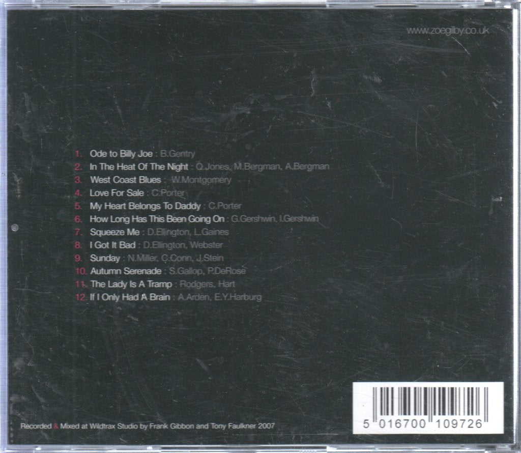 Zoe Gilby - Now That I Am Real - Cd