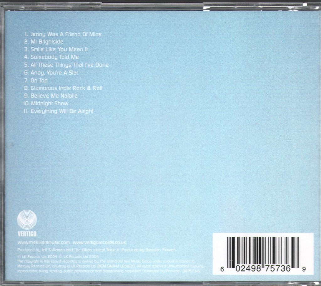 Killers - Hot Fuss - Cd