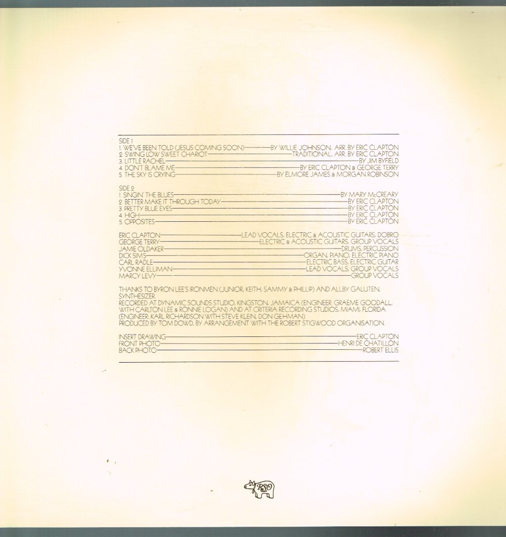 Eric Clapton - There's One In Every Crowd - Lp