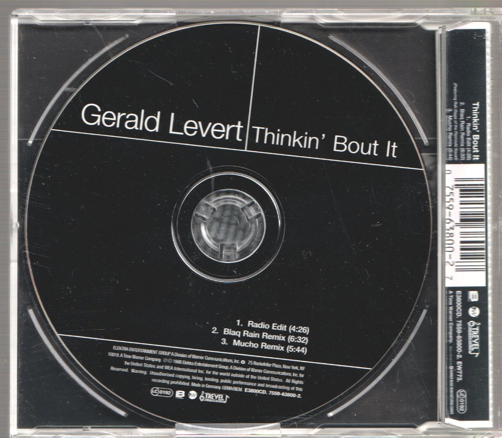 Gerald Levert - Thinkin' Bout It - Cd