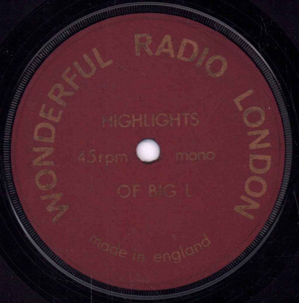 Various Artists - Wonderful Radio London - Highlights Of Big L - 7 Inch