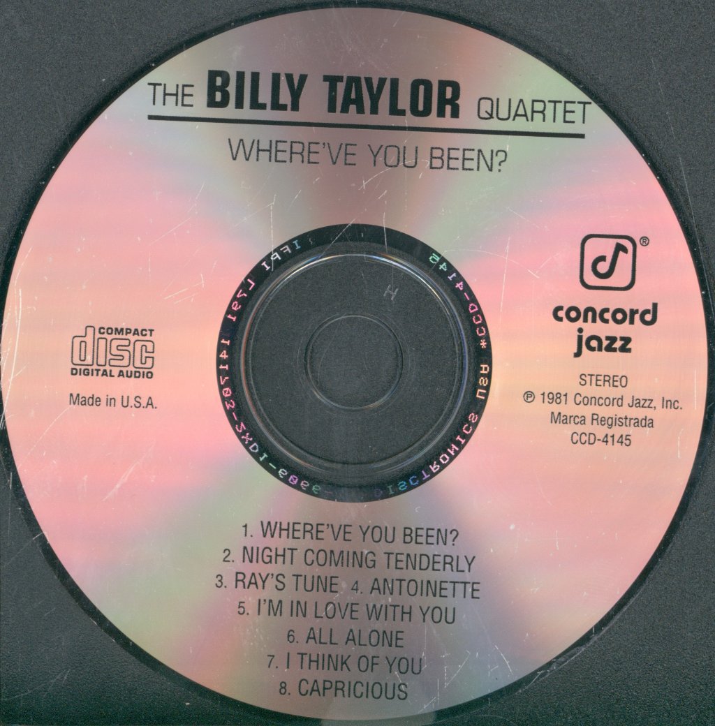 Billy Taylor Quartet - Where You've Been? - Cd