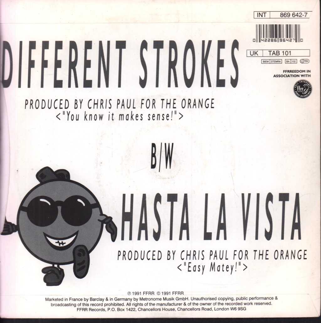 Isotonik - Different Strokes - 7 Inch