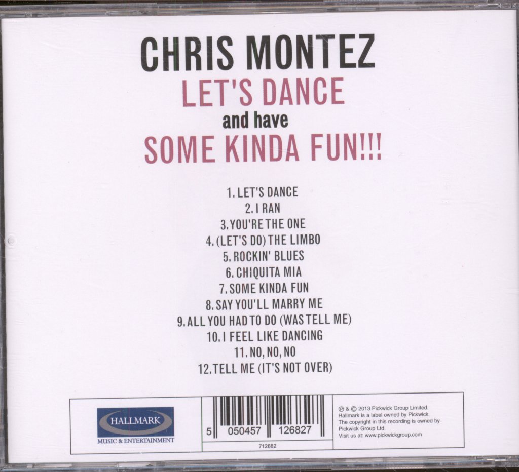 Chris Montez - Let's Dance And Have Some Kinda Fun ! ! ! - Cd