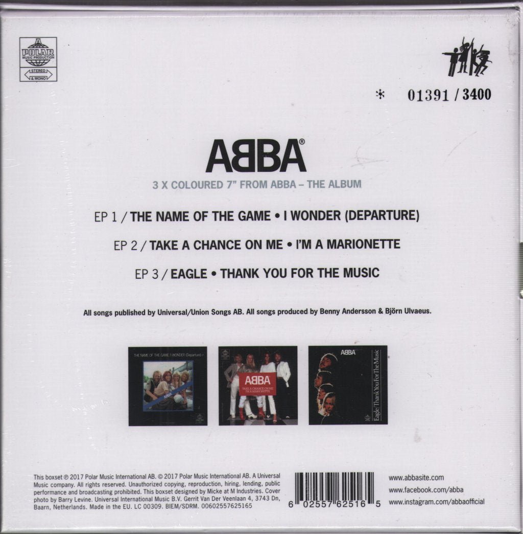 ABBA - Album - The Singles - Triple 7 Inch