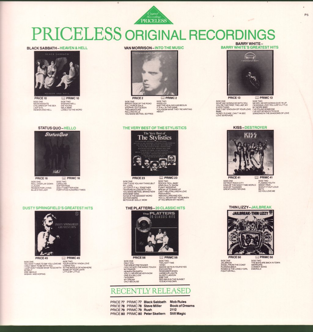 Kiss - Double Platinum - Double Lp