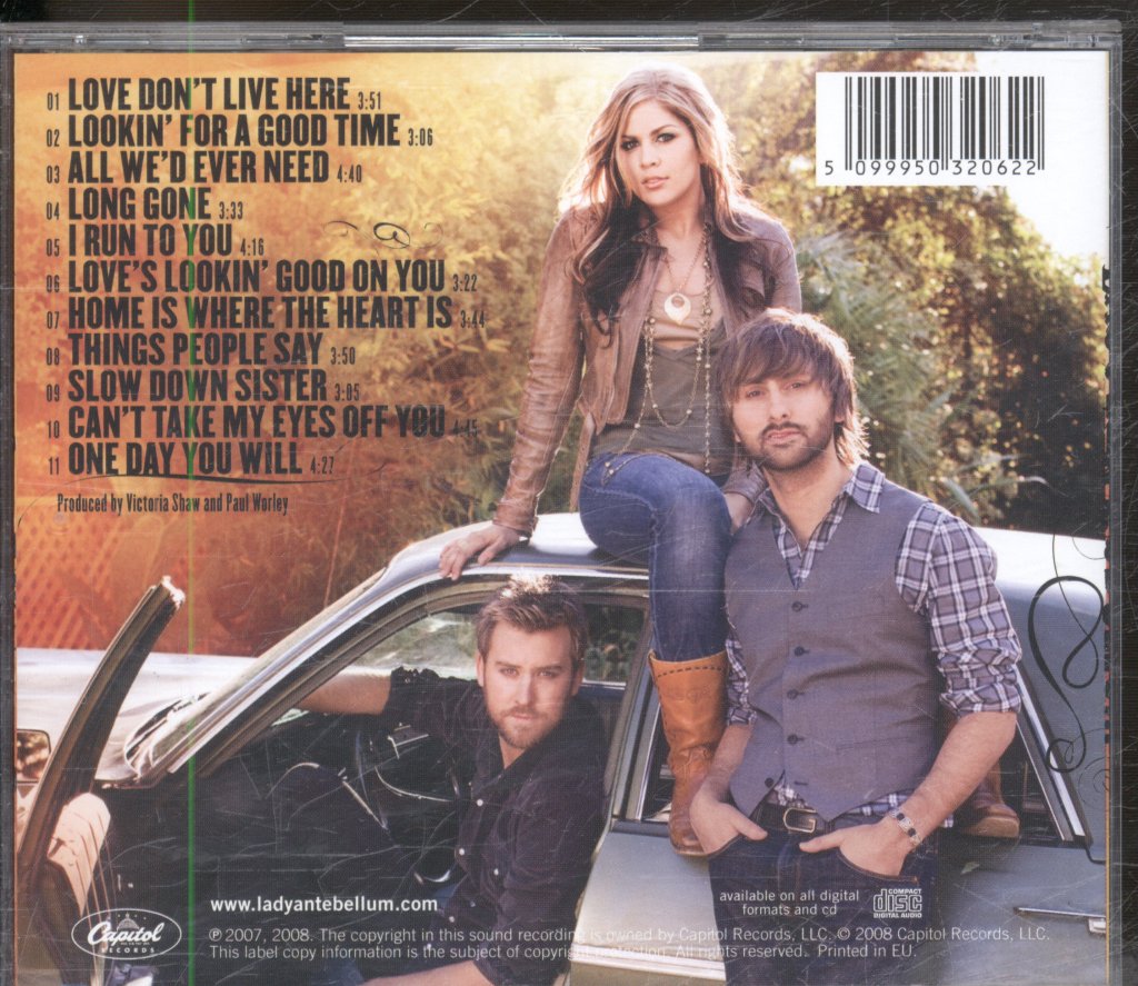 Lady Antebellum - Lady Antebellum - Cd