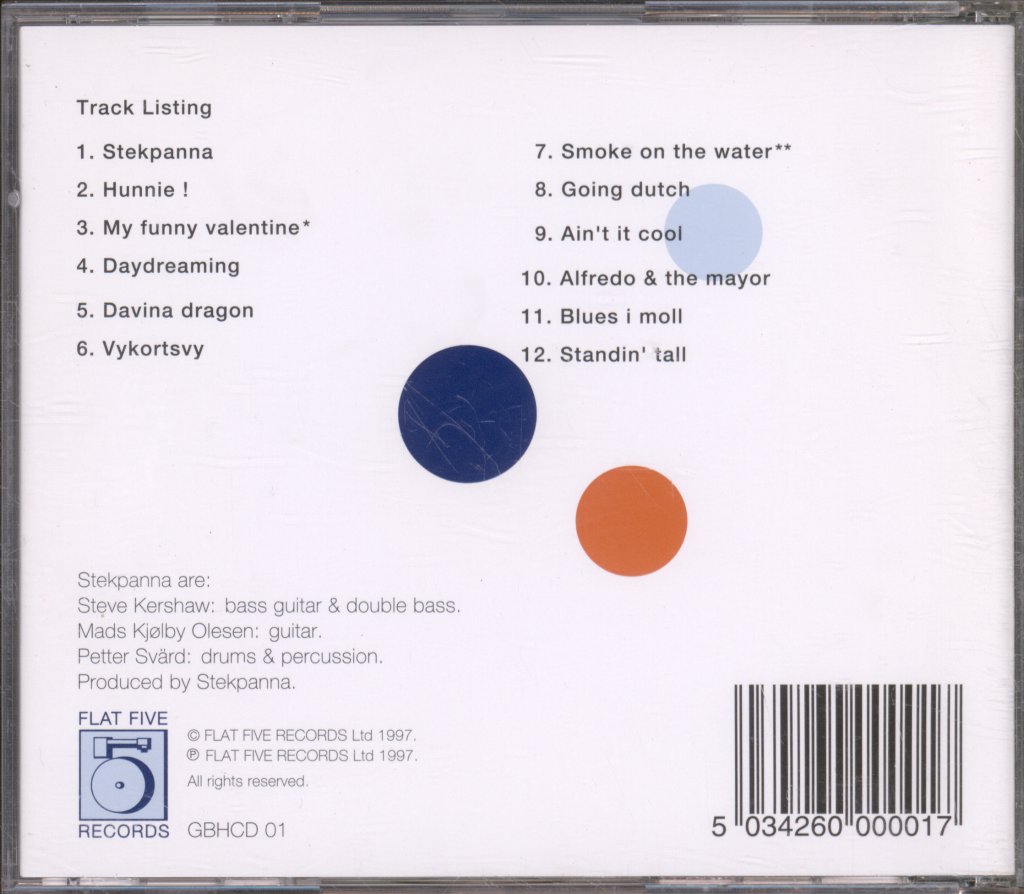 Stekpanna - Standin' Tall - Cd