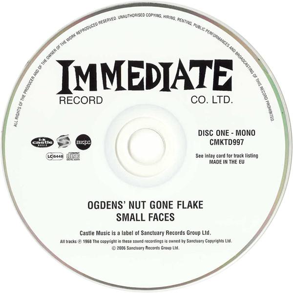 Small Faces - Ogdens' Nut Gone Flake - Cd
