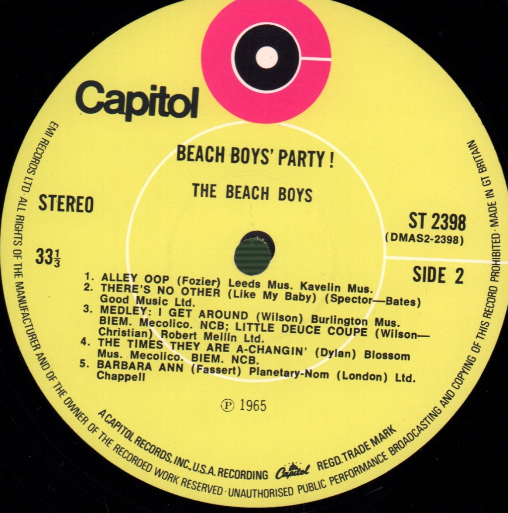 Beach Boys - Beach Boys' Party! - Lp