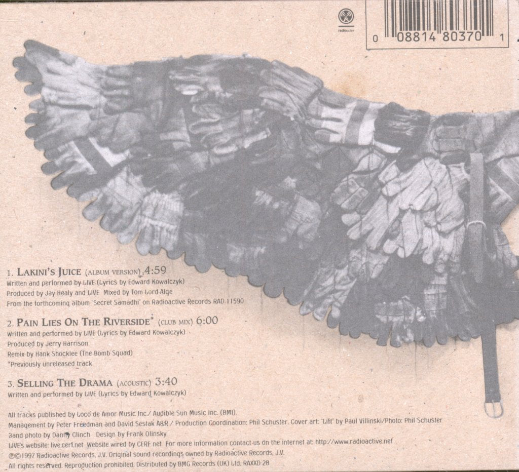 Live - Lakini's Juice - Cd