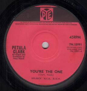 Petula Clark - You're The One - 7 Inch