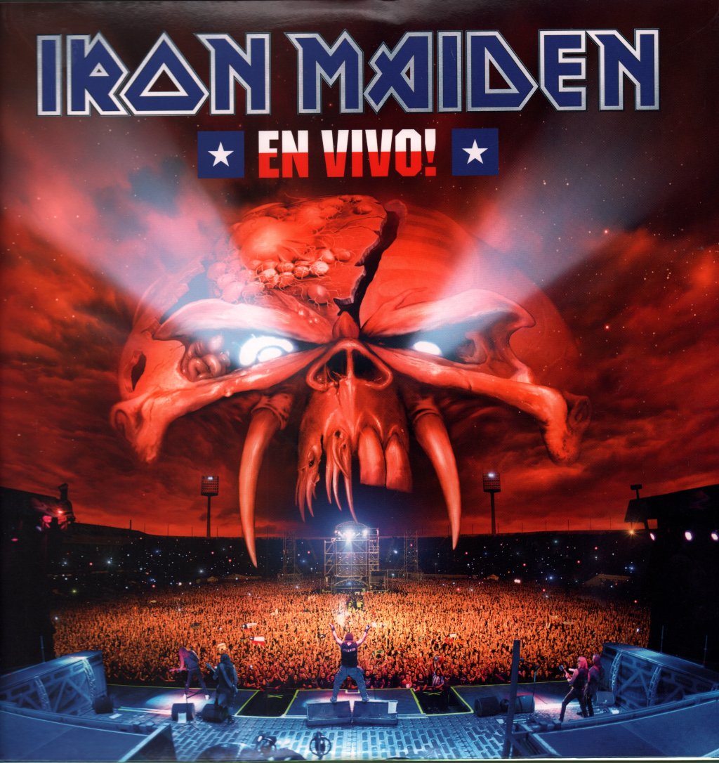 Iron Maiden - En Vivo! - Triple Lp