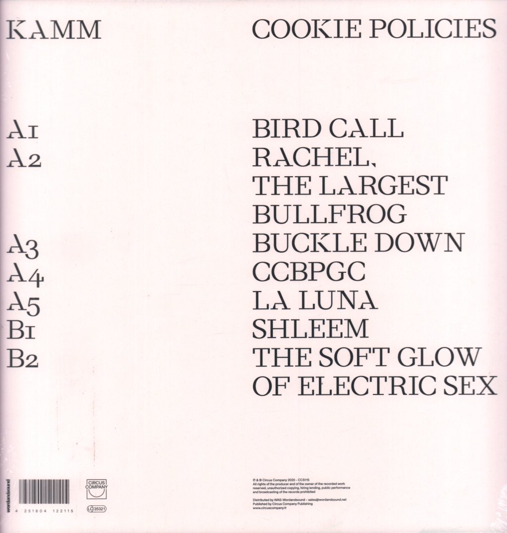 kamm - Cookie Policies - Lp