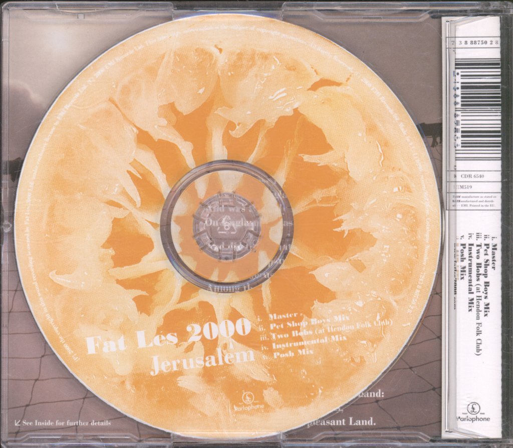 Fat Les - Jerusalem - Cd