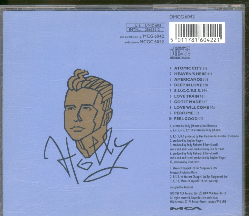 Holly Johnson - Blast - Cd