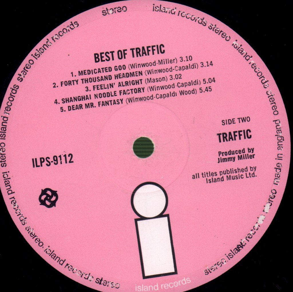 Traffic - Best Of - Lp