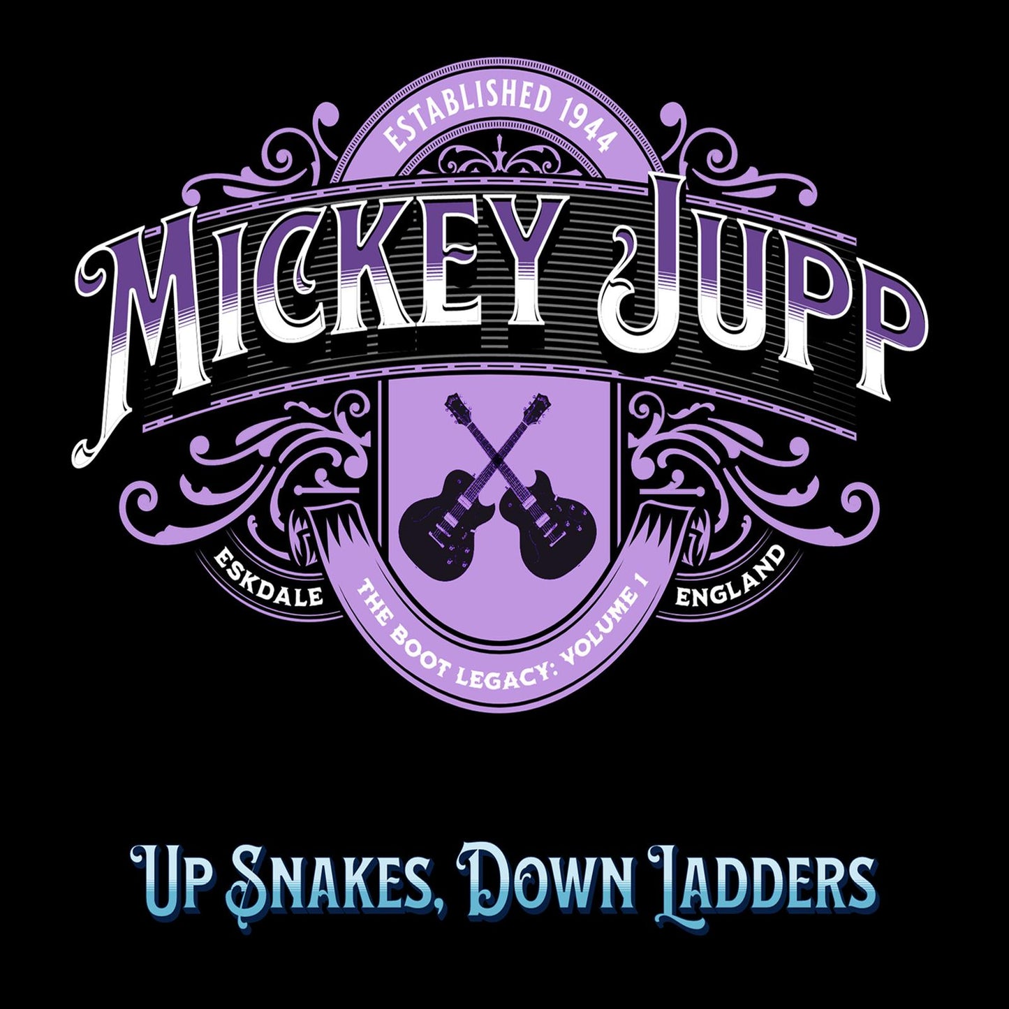 Mickey Jupp - Up Snakes Down Ladders - Lp