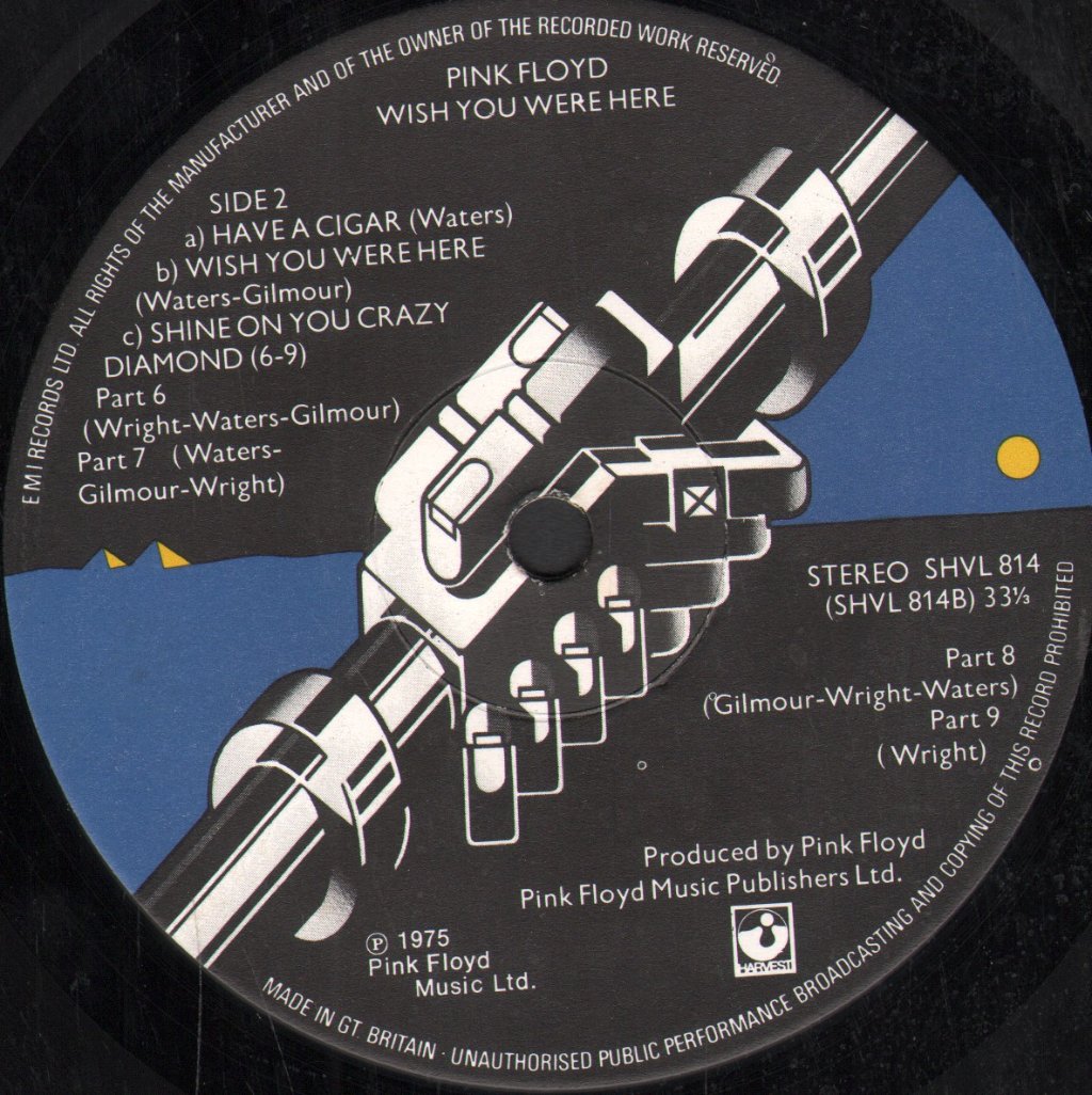 Pink Floyd - Wish You Were Here - Lp