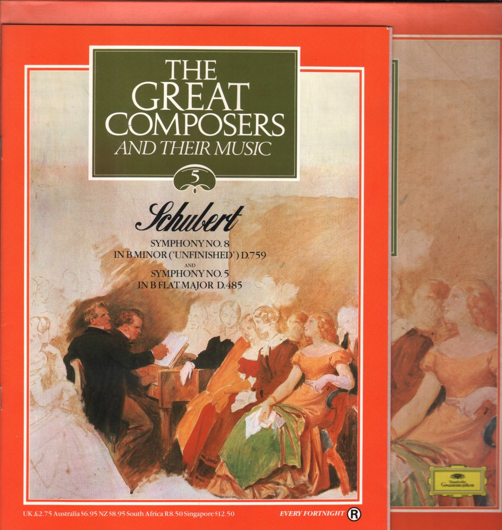 Karl Bohm / Berlin Philharmonic Orchestra - Schubert - Symphony No. 8 In B Minor ('Unfinished') D.759 / Symphony No. 5 In B-Flat Minor D.485 - Lp