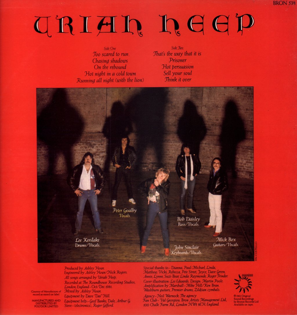 Uriah Heep - Abominog - Lp