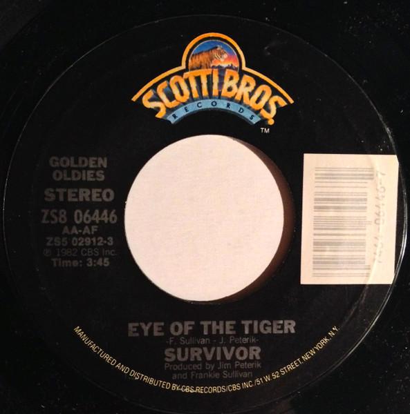 Survivor - Eye Of The Tiger / Burning Heart - 7 Inch