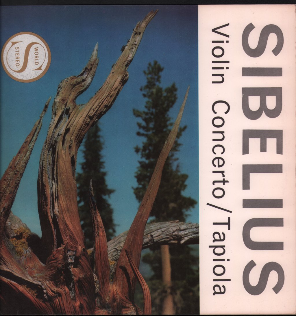 Tossy Spivakovsky / London Symphony Orchestra / Tauno Hannikainen - Sibelius - Violin Concerto / Tapiola - Lp