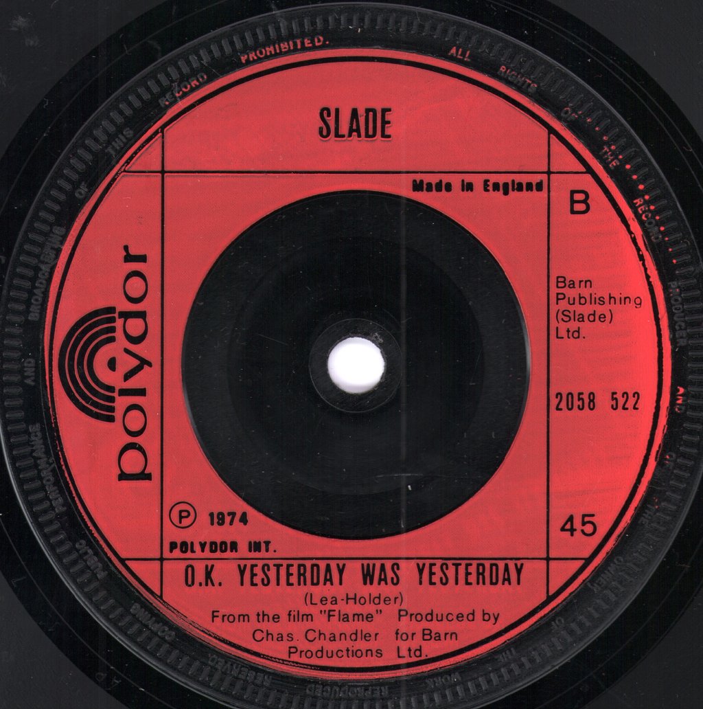 Slade - Far Far Away - 7 Inch