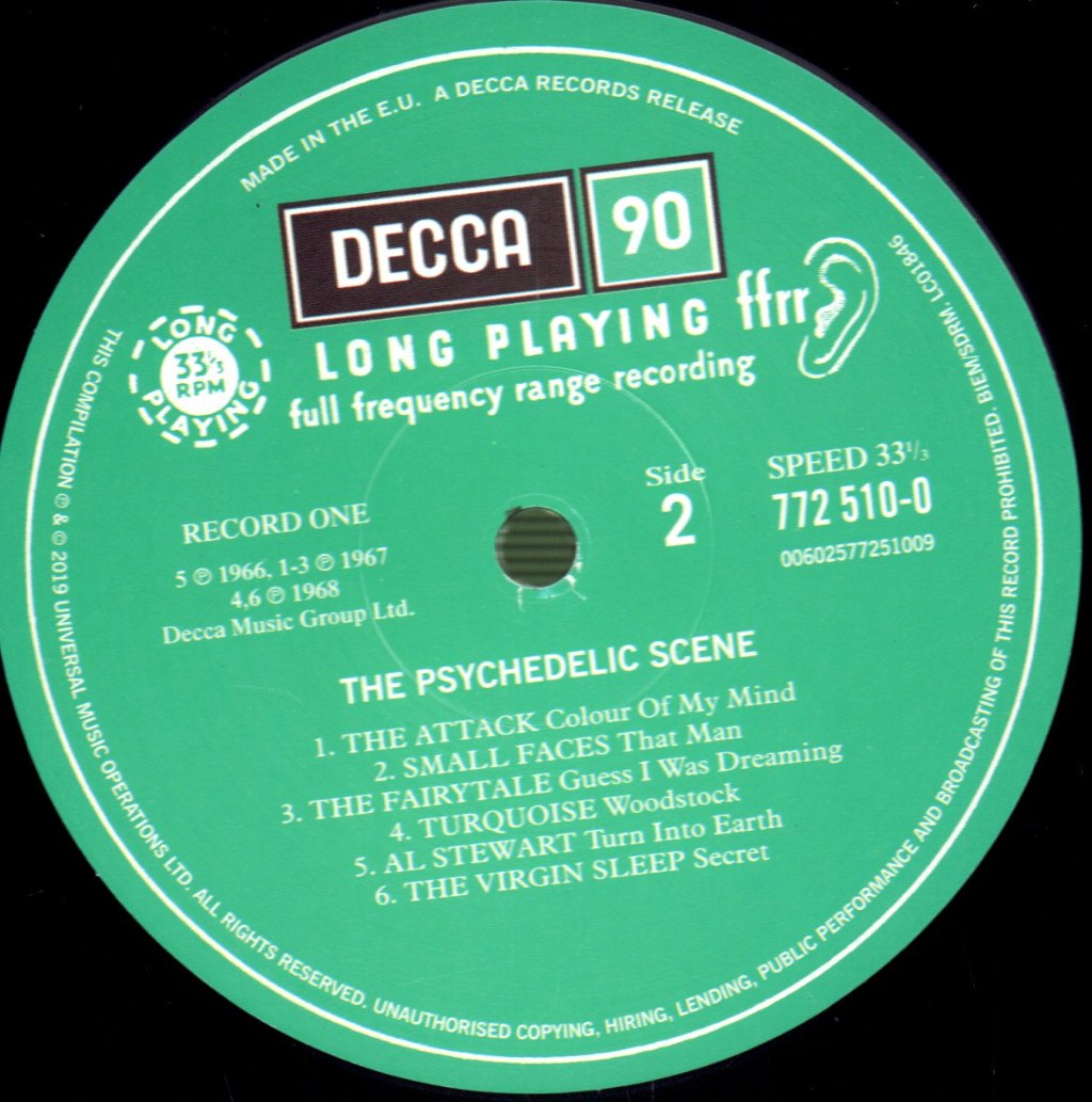 Various Artists - Psychedelic Scene - Double Lp