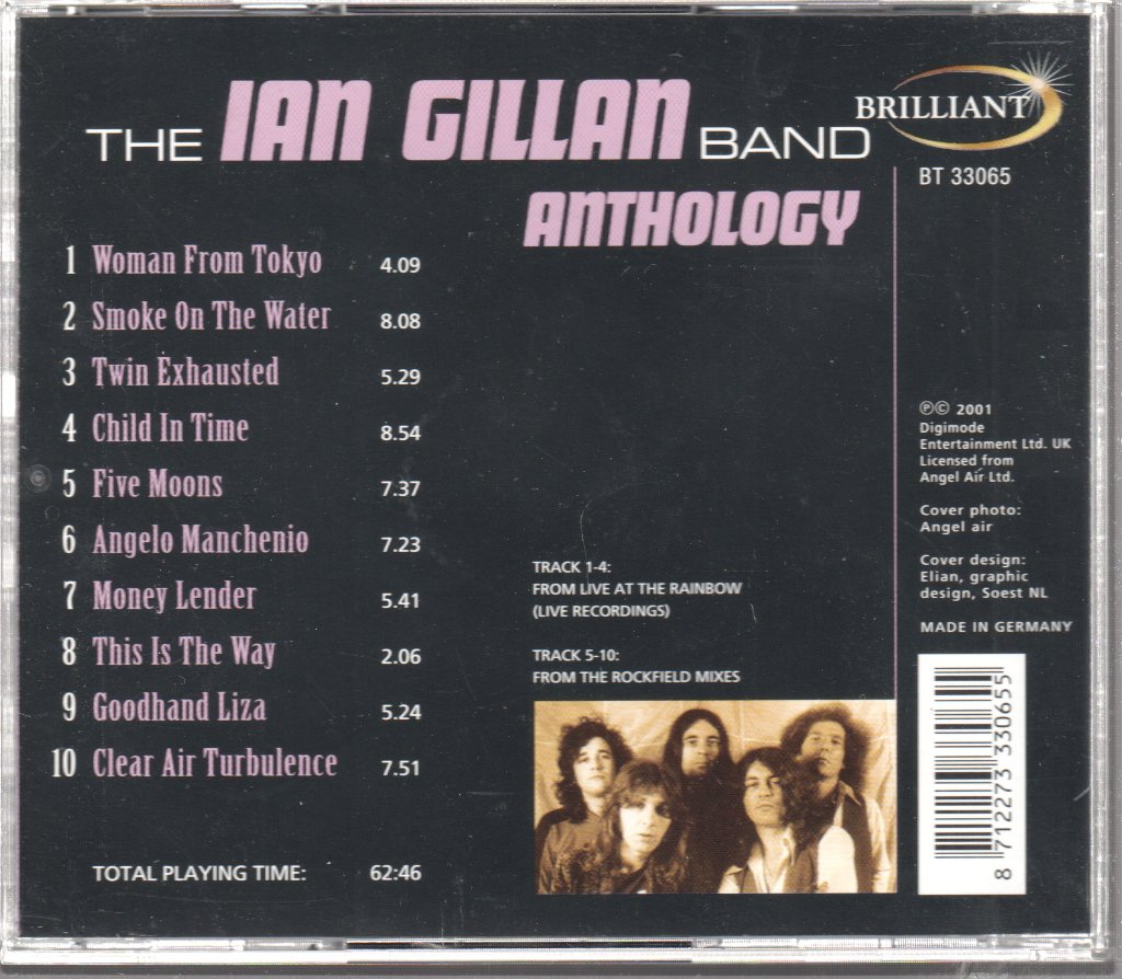 Ian Gillan Band - Anthology - Cd