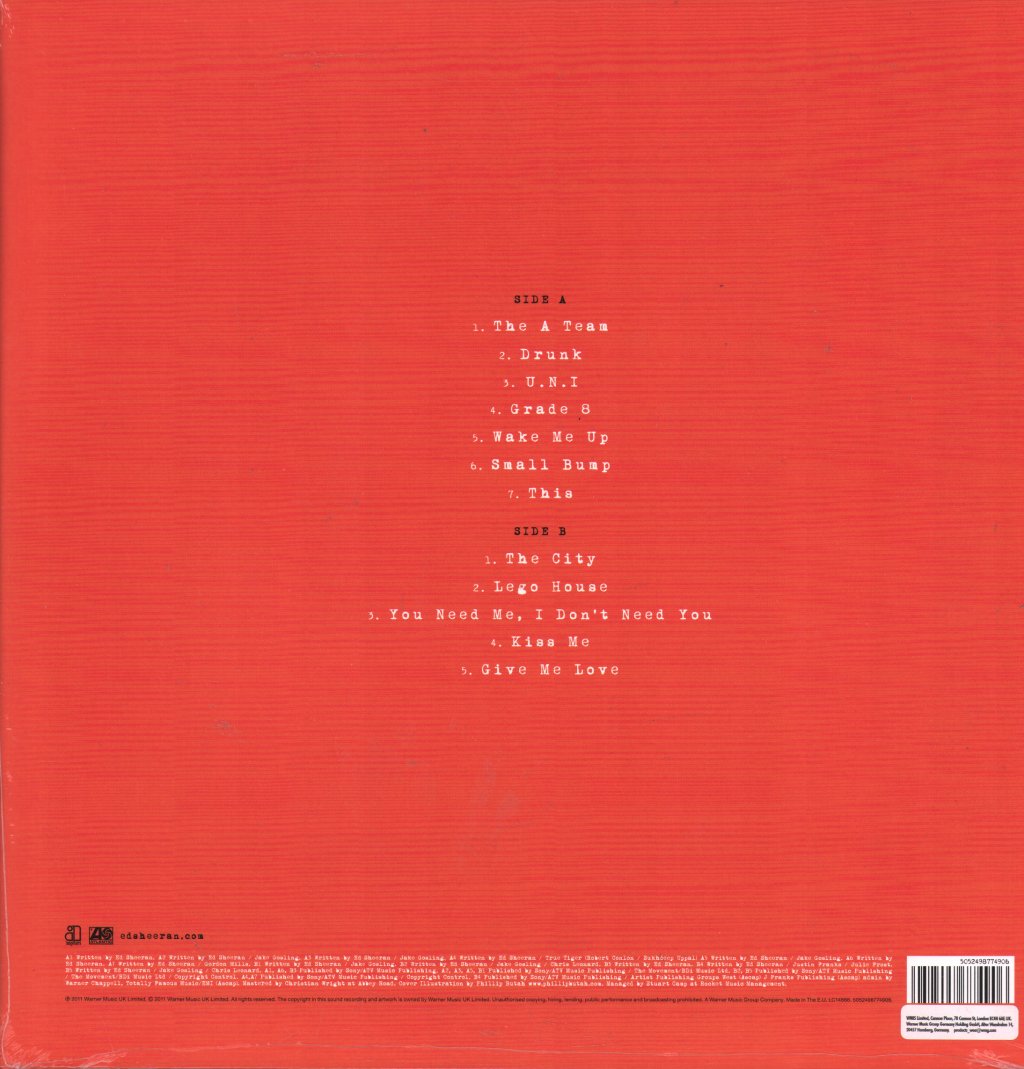 Ed Sheeran - + - Lp