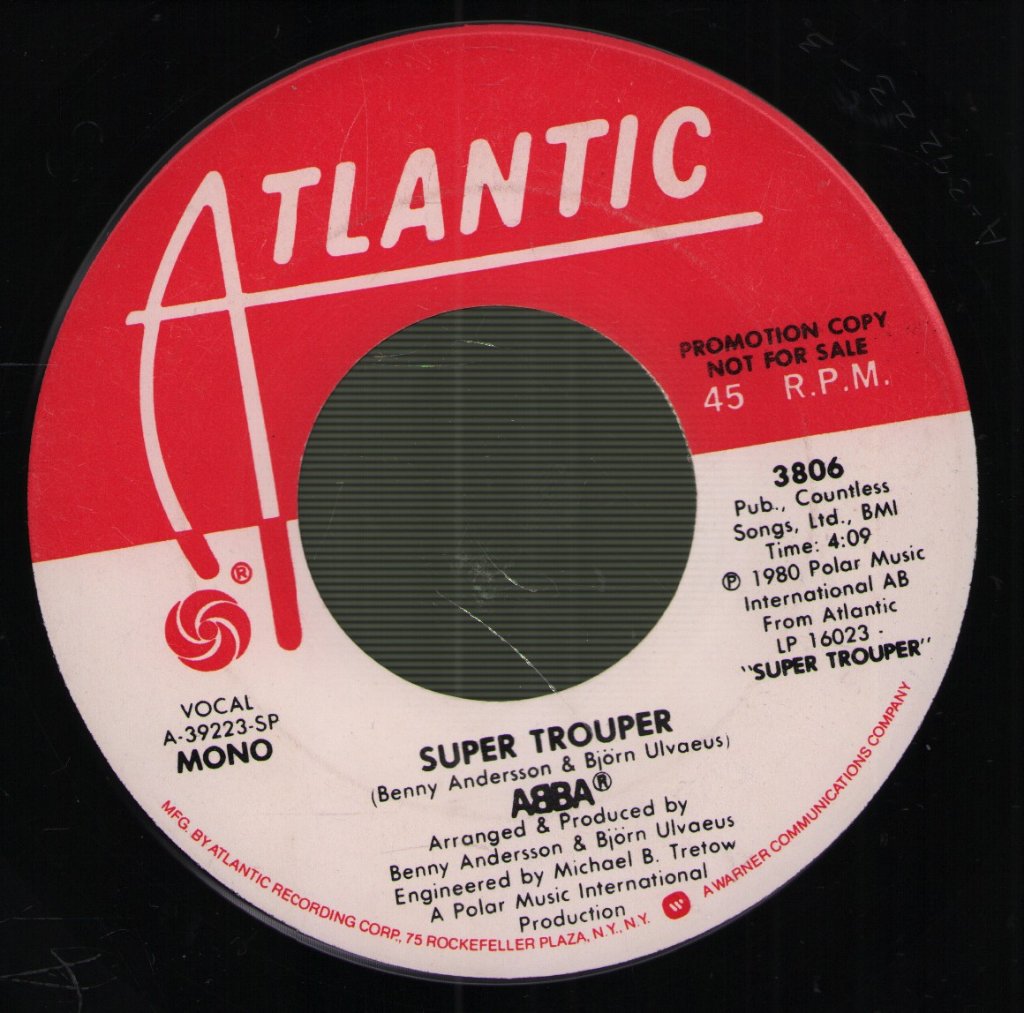 ABBA - Super Trouper - 7 Inch