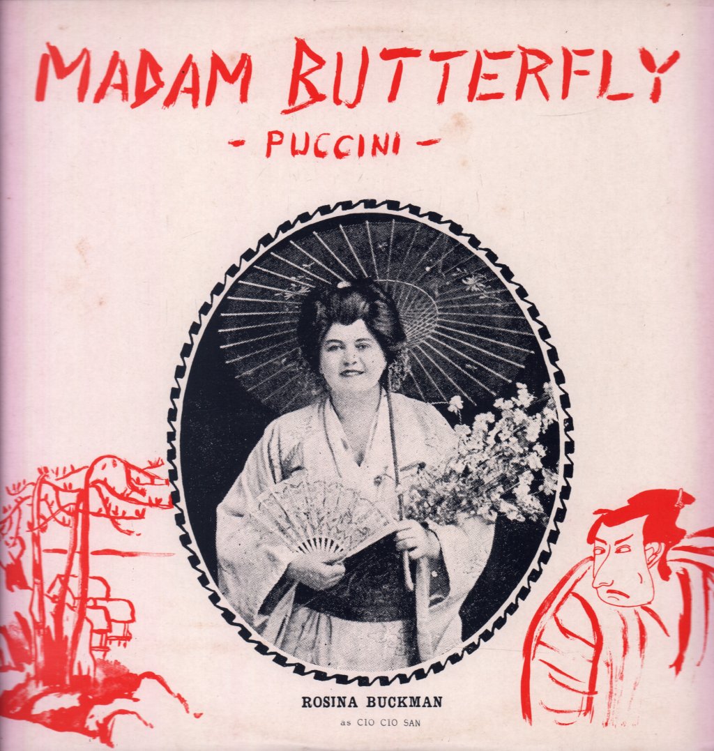 Rosina Buckman - Puccini Madam Butterfly - Double Lp