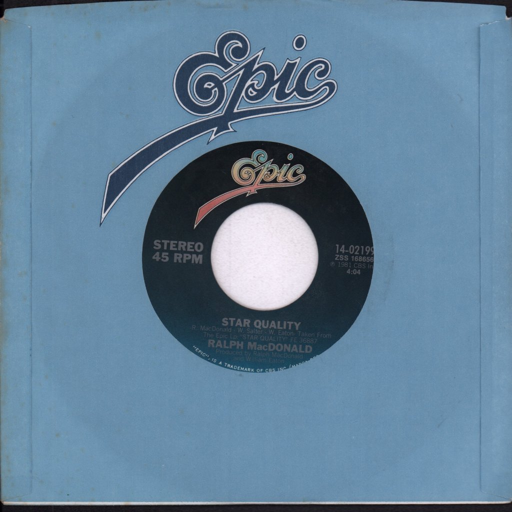 Ralph Macdonald - Star Quality - 7 Inch