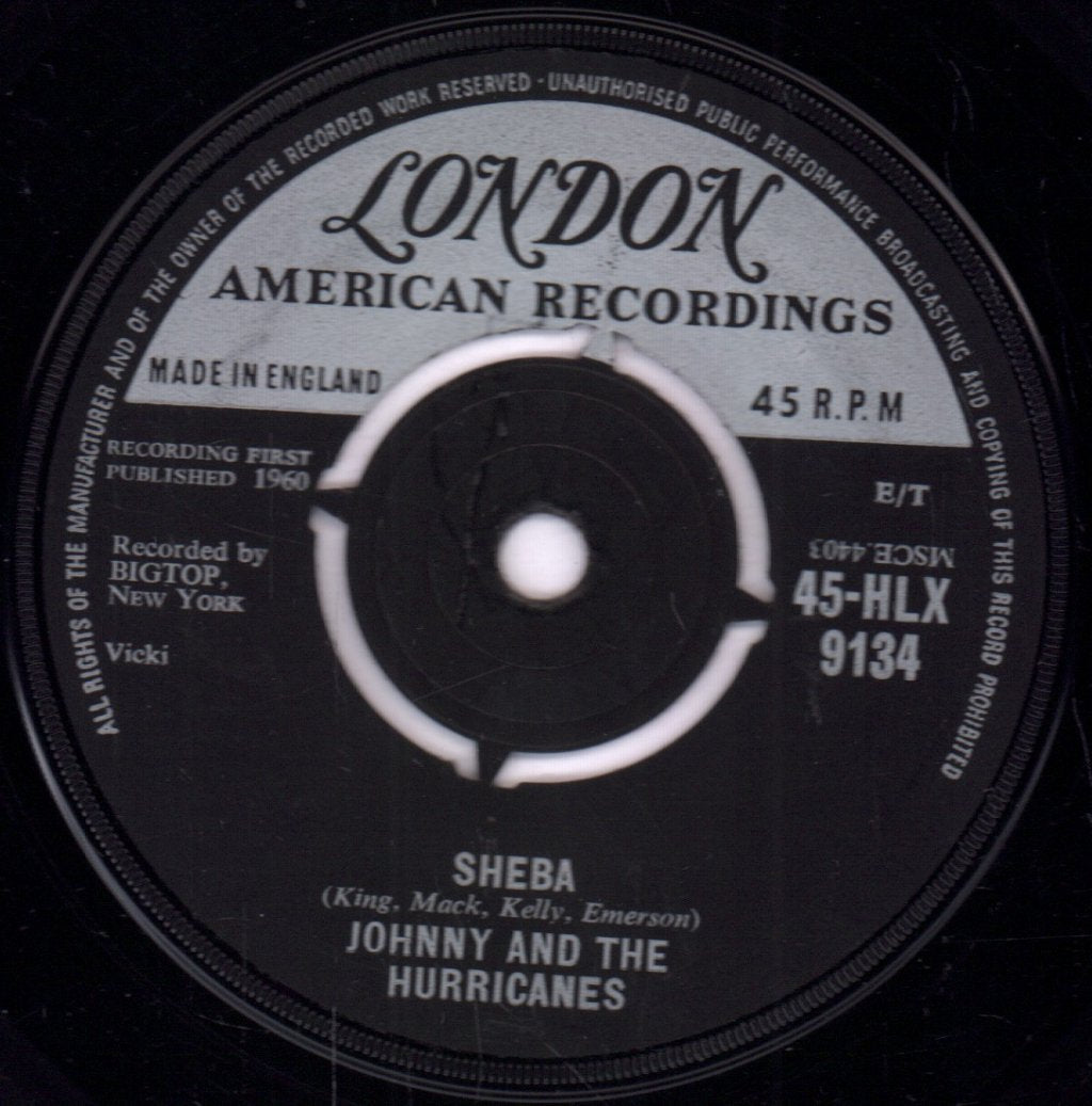 Johnny And The Hurricanes - Down Yonder - 7 Inch
