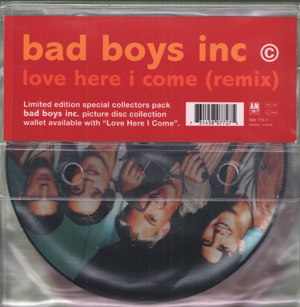 Bad Boys Inc - Love Here I Come - 7 Inch