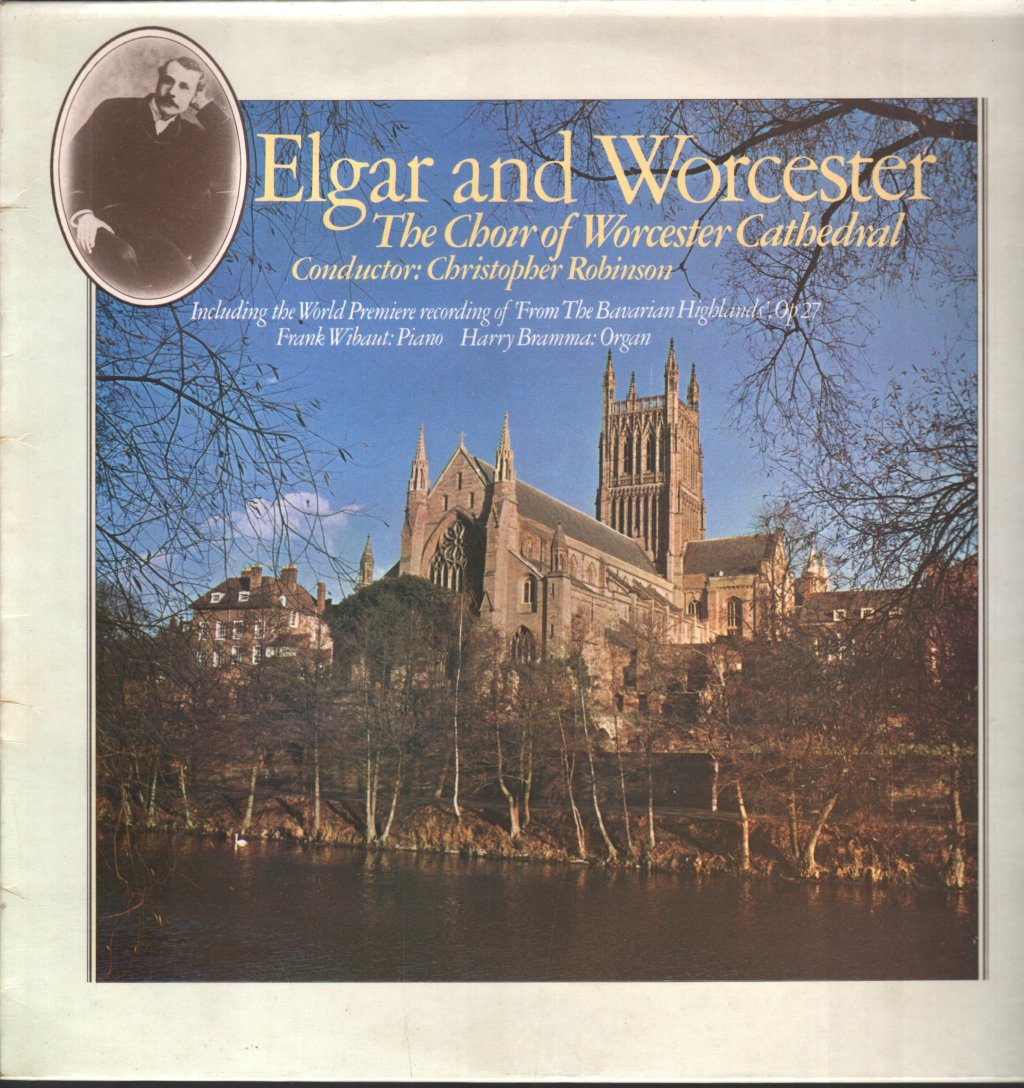 Choir Of Worcester Cathedral / Christopher Robinson - Elgar And Worcester - Lp