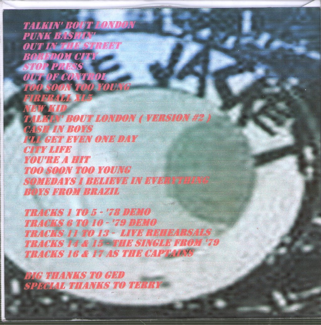 Strate Jacket - Demo Tapes - Cdr