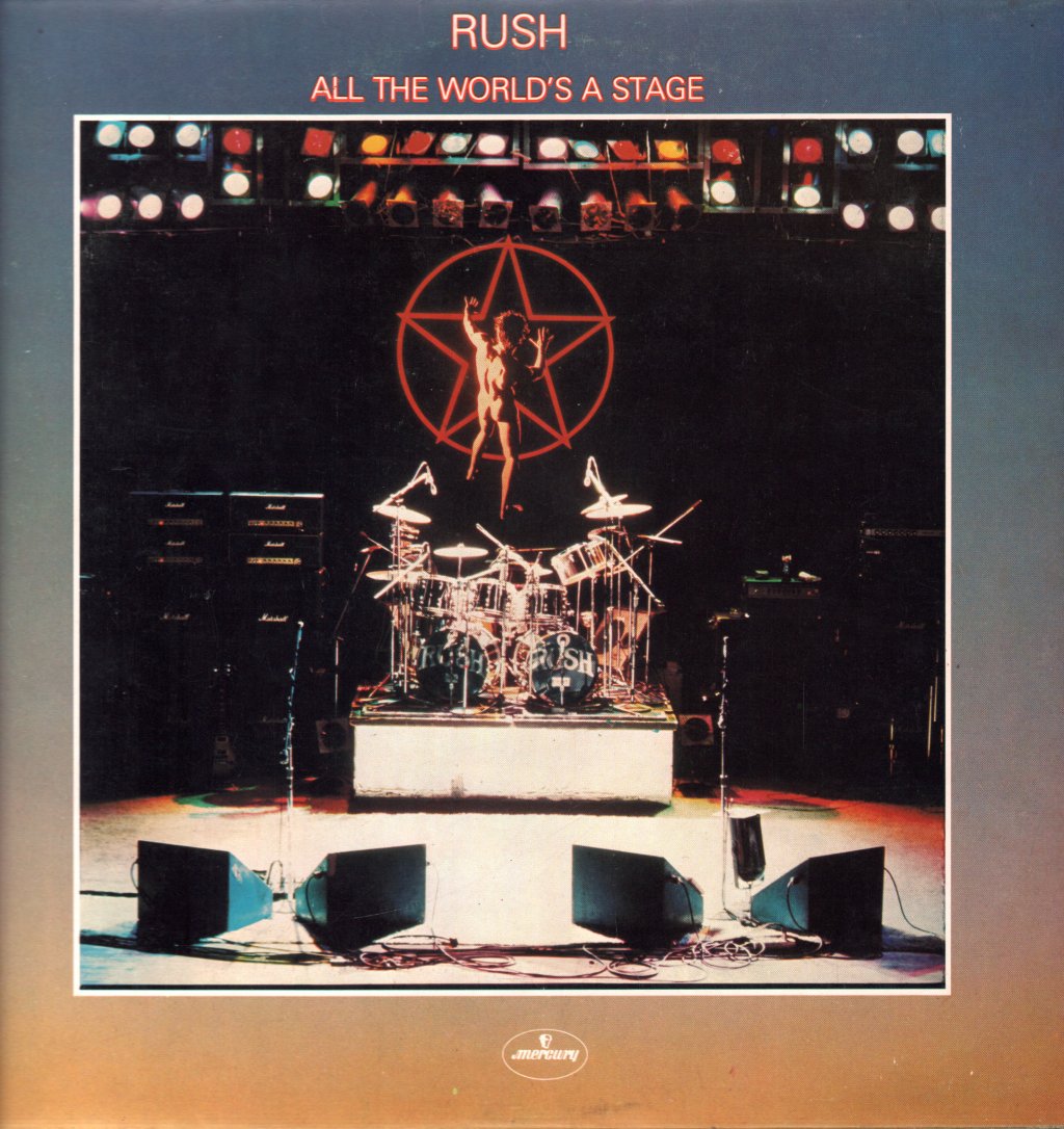 Rush - All The World's A Stage - Double Lp