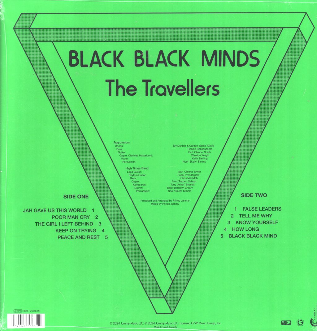 Travellers - Black Black Minds - Lp