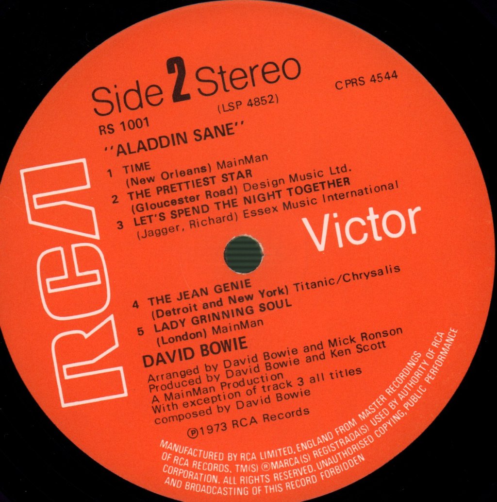 David Bowie - Aladdin Sane - Lp