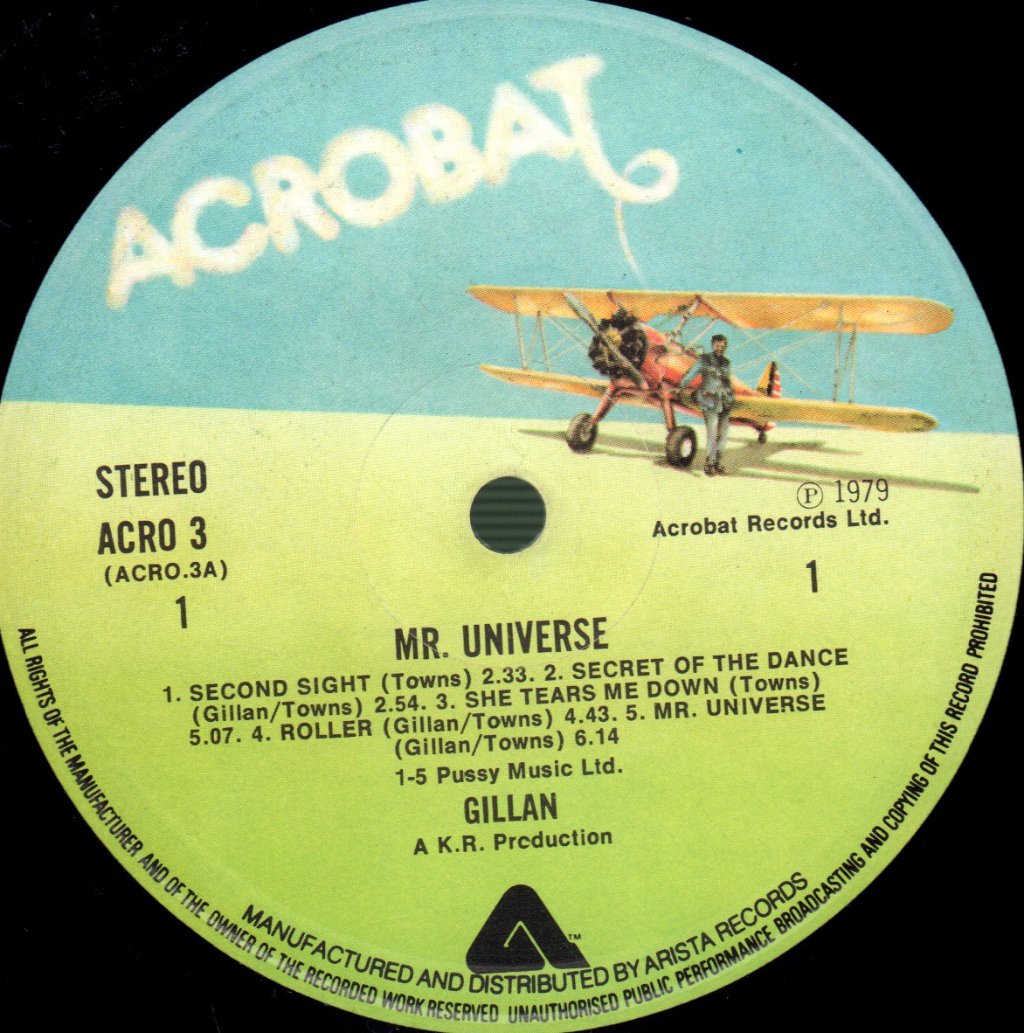 Gillan - Mr Universe - Lp