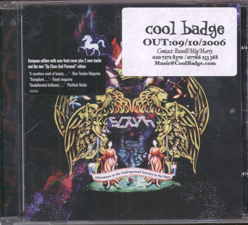 South - Adventures In The Underground Journey To The Stars - Cd
