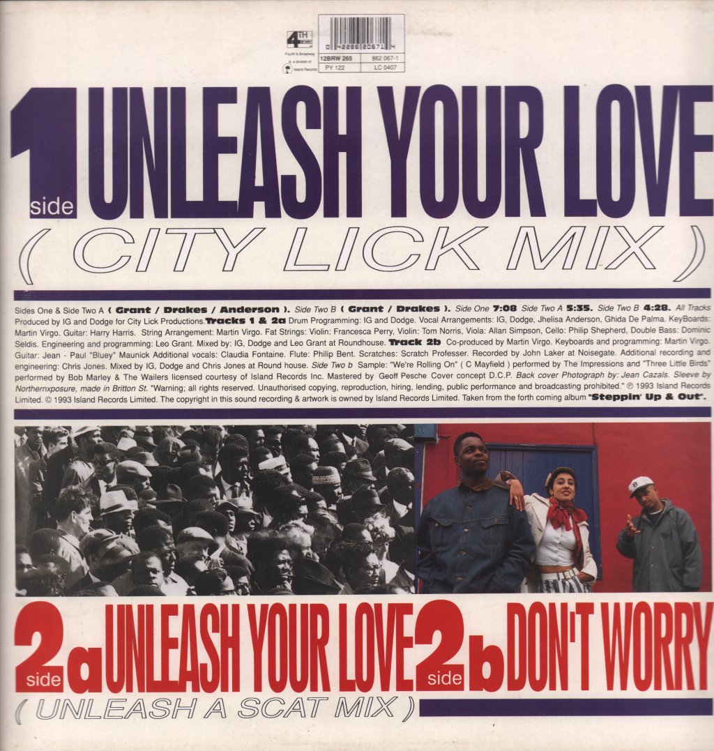 Dodge City Productions - Unleash Your Love - 12 Inch