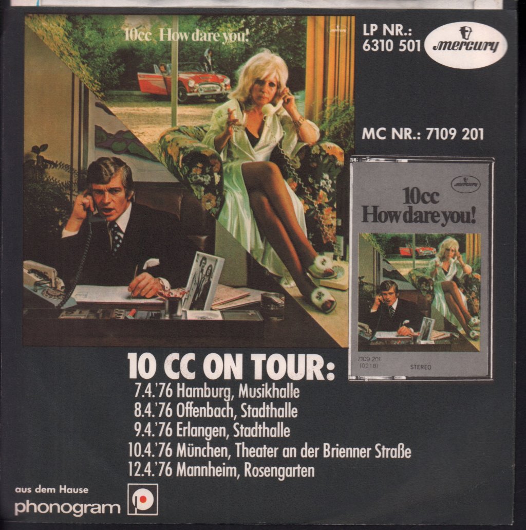 10cc - I'm Mandy Fly Me - 7 Inch