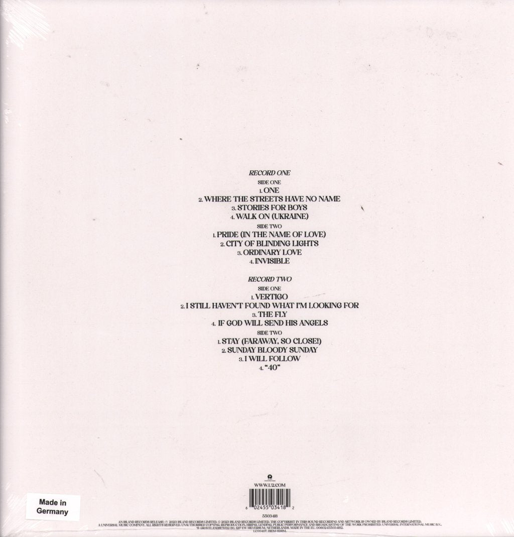 U2 - Songs Of Surrender - Lp