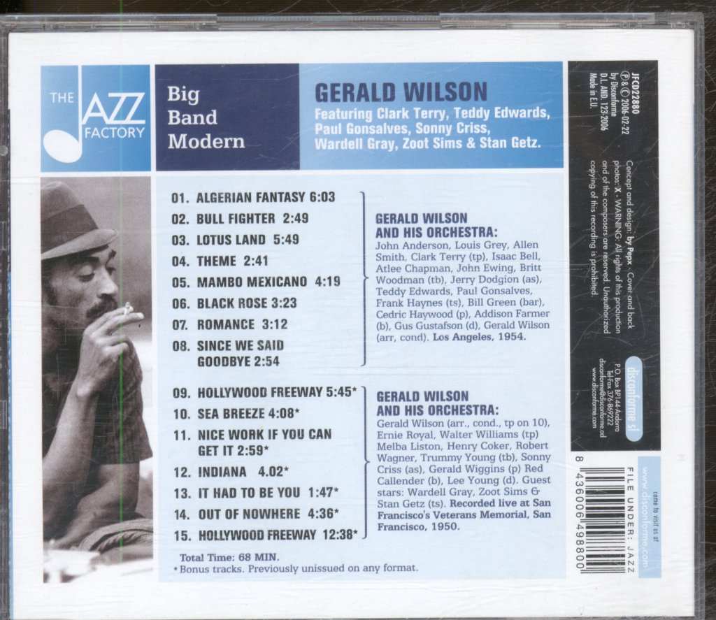 Gerald Wilson - Big Band Modern - Cd