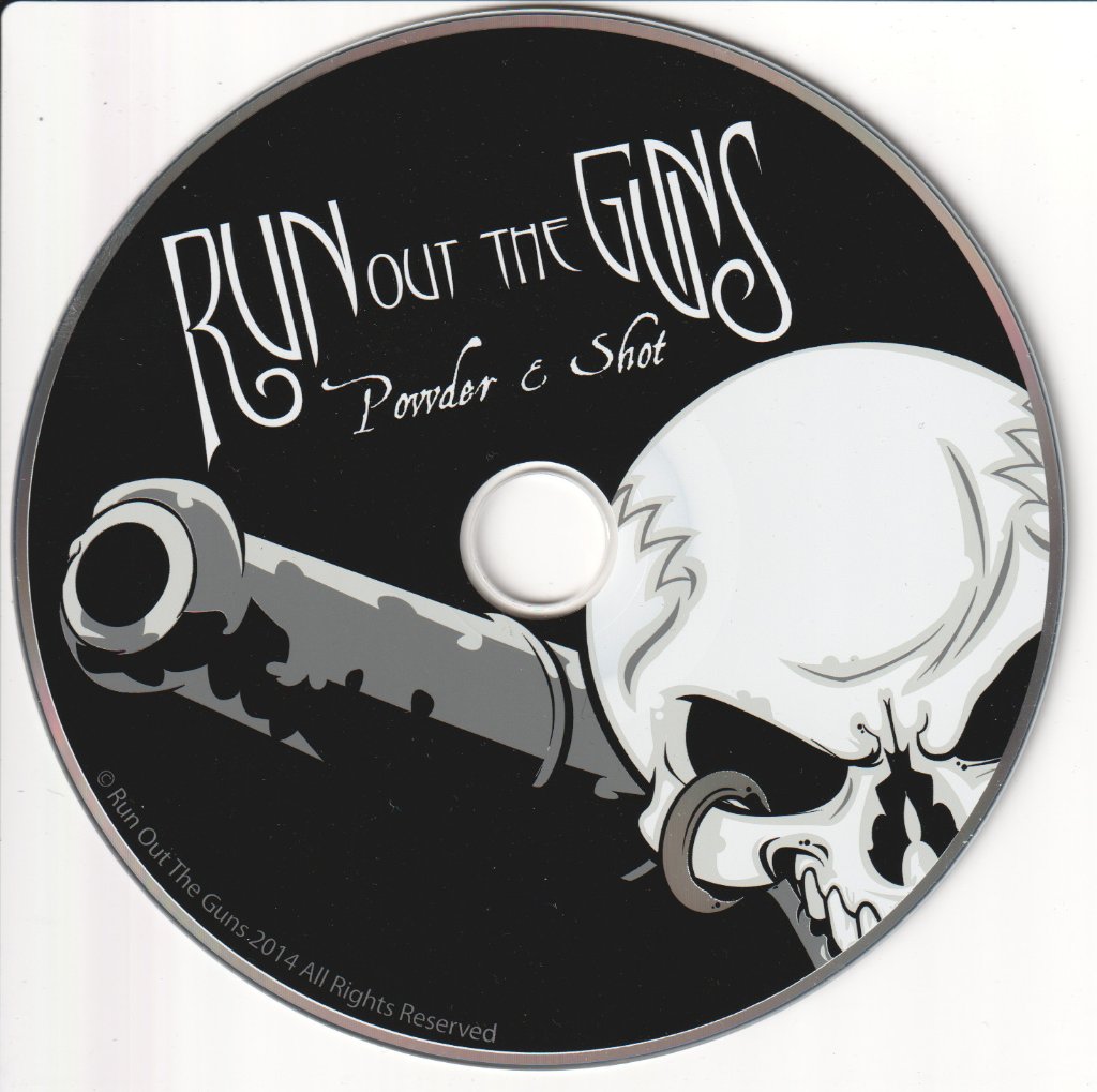 run out the guns - powder & Shot - Cd